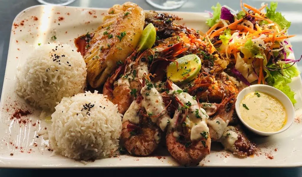 Seafood platter at The Gas Point